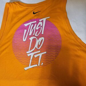 Nike Just do it Dri-Fit womens retro like tank top Medium